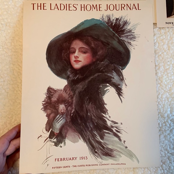 VINTAGE Set Ladies Home Journal cover prints in 11x14 size, ready for framing - Picture 3 of 12